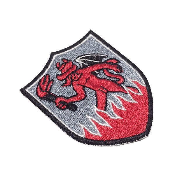 M0027T11 Esquadrão Anhanguera Patch Bordado Termo Adesivo