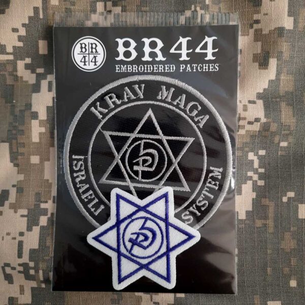Krav Maga Israel ATM110T Patch Bordado para Kimono Camisa - Imagem 2
