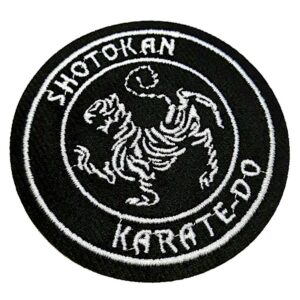 Karate Shotokan Patch Bordado Para Roupa Kimono Arte Marcial