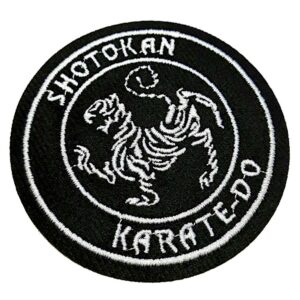 Karate Shotokan Patch Bordado Para Roupa Kimono Arte Marcial