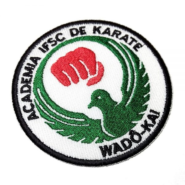 Karate-Do Wado-Kai Patch Bordado Personalizado Para Kimono