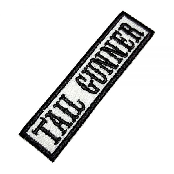 Tail Gunner Patch Bordado Título Para Colete Moto Clube