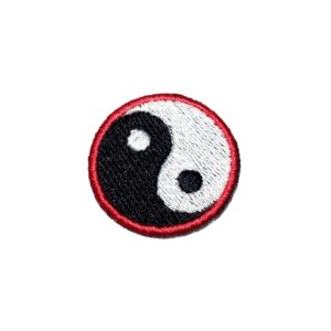 Wing Chun Kung Fu Yin Yang Patch Bordado Para Faixa Kimono