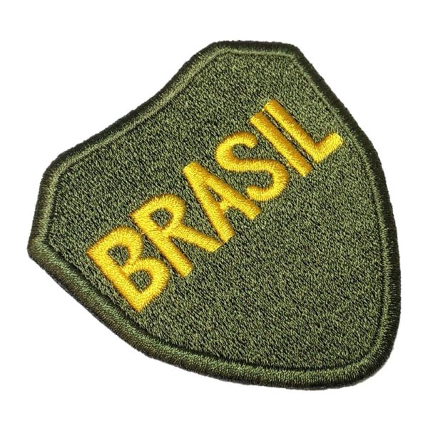 EML118T Distintivo FEB 2ª Guerra Patch Bordado Termo Adesivo