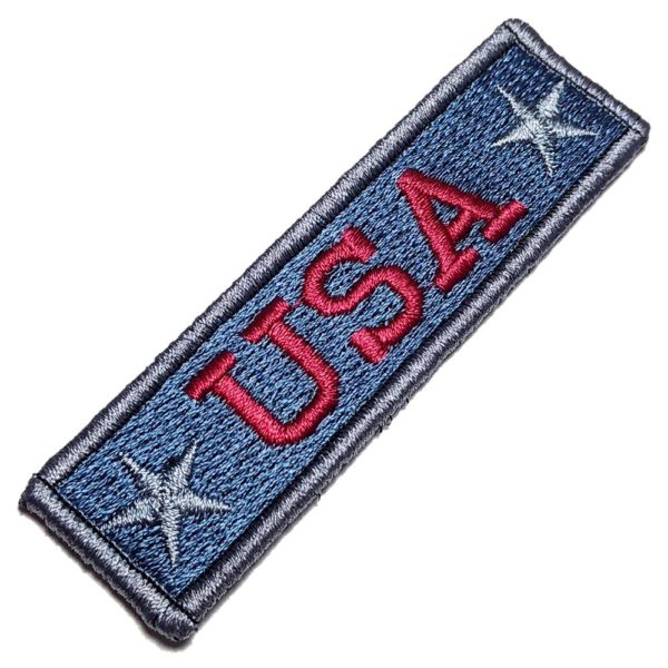 EUA Estados Unidos Da América Patch Bordado Fecho Contato