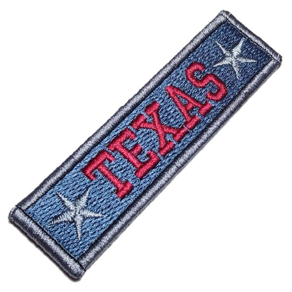 Texas Estados Unidos Da América Patch Bordado Fecho Contato