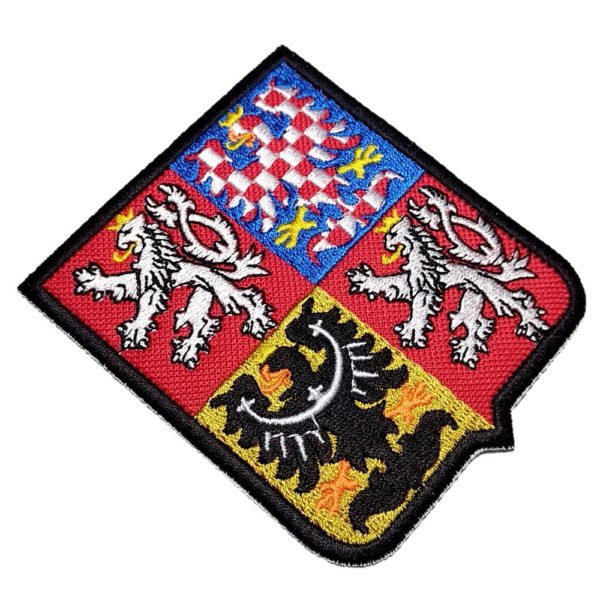 Escudo Brasão Tchéquia República Checa Patch Bordado