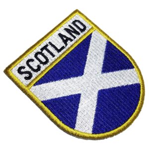 Bandeira País Escócia Patch Bordado Para Camisa Uniforme