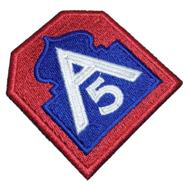 A5 Feb 5º Exército Aliado 2ª Guerra Mundial Patch Bordado