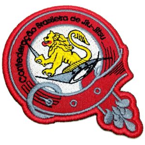 Jiu-Jitsu Patch Bordado Para Kimono Arte Marcial Jaqueta