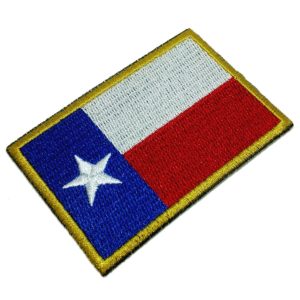 Bandeira Texas EUA Patch Bordado Para Uniforme Camisa Kimono