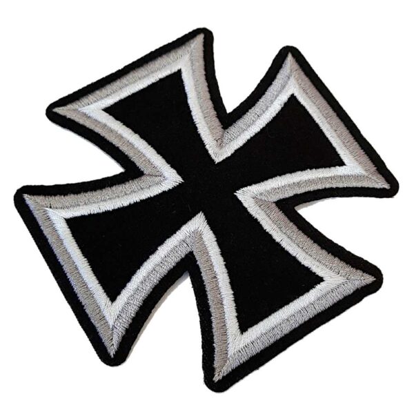M0025T02 Cruz de Ferro 1ª Guerra Patch Bordado Termo Adesivo