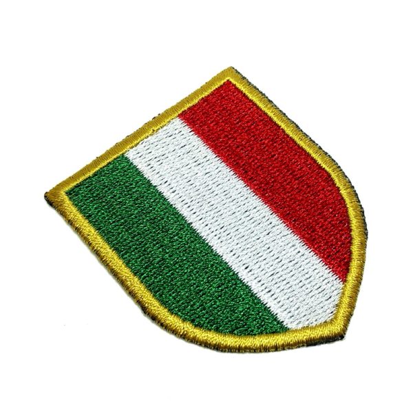 Escudo Brasão Itália Patch Bordado Para Camisa Jaqueta Boné