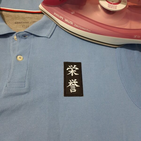 Honra Kanjis Patch Bordado Para Kimono Jaqueta Camisa Calça - Image 3
