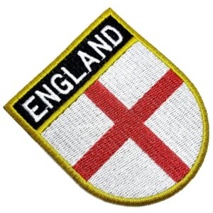 Bandeira País Inglaterra Patch Bordada Termo Adesivo