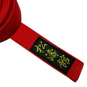 AM0074T 02 Karate Shotokan Kanji Patch Bordado Termo Adesivo