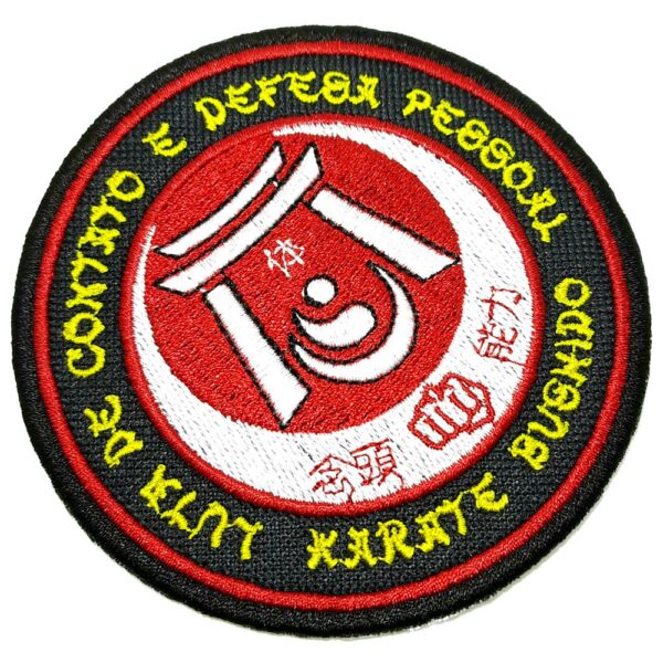 Karate Bushido Patch Bordado Termo Adesivo Para Kimono
