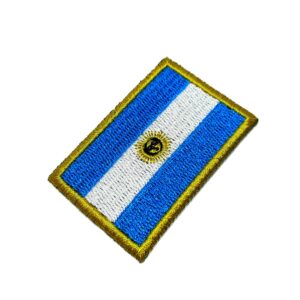 Bandeira país Argentina Patch Bordada passar a ferro costura