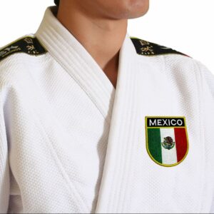 Bandeira país México Patch Bordada passar a ferro ou costura
