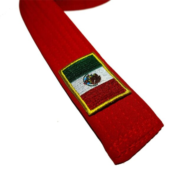 BP0050-011 Bandeira México Patch Bordado 5,7x3,8cm - Imagem 6