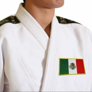 Bandeira país México Patch Bordada passar a ferro ou costura