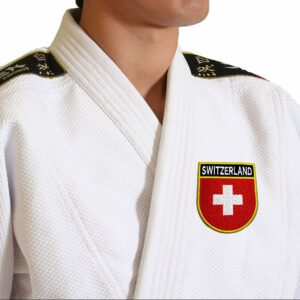 Bandeira país Suíça Patch Bordada, passar a ferro ou costura