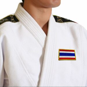 Bandeira Tailândia Patch Bordada, passar a ferro ou costura