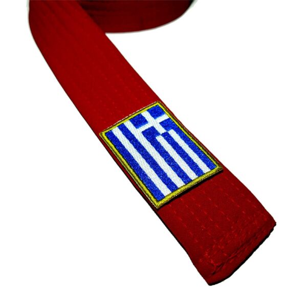 Bandeira país Grécia Patch Bordada, passar a ferro costura - Imagem 2