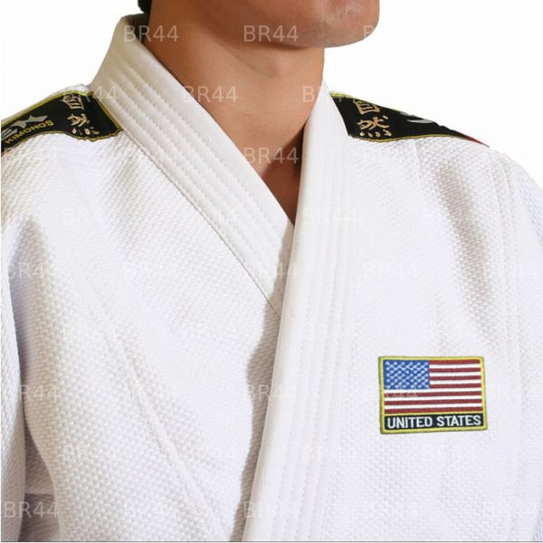 BP0055NT01 Bandeira EUA Patch Bordado Termo Adesivo Costura - Imagem 3