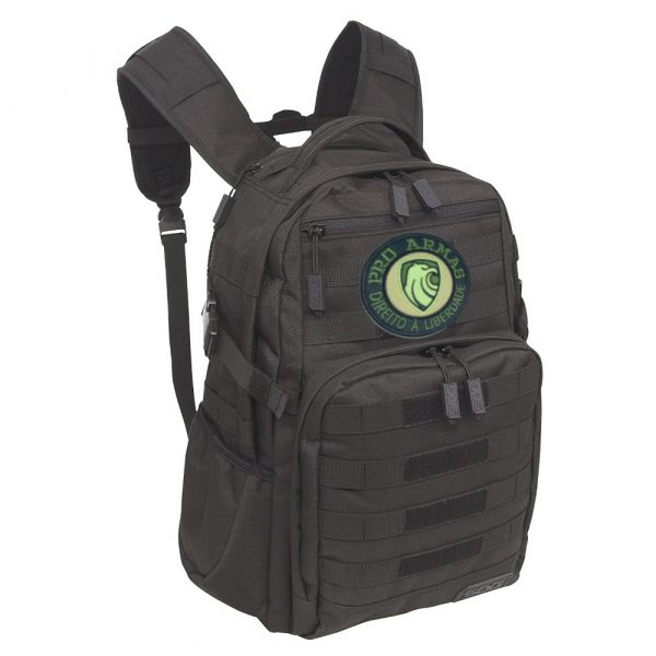 Pró Armas Brasil patch bordado Com Fecho de Contato Gancho - Imagem 3