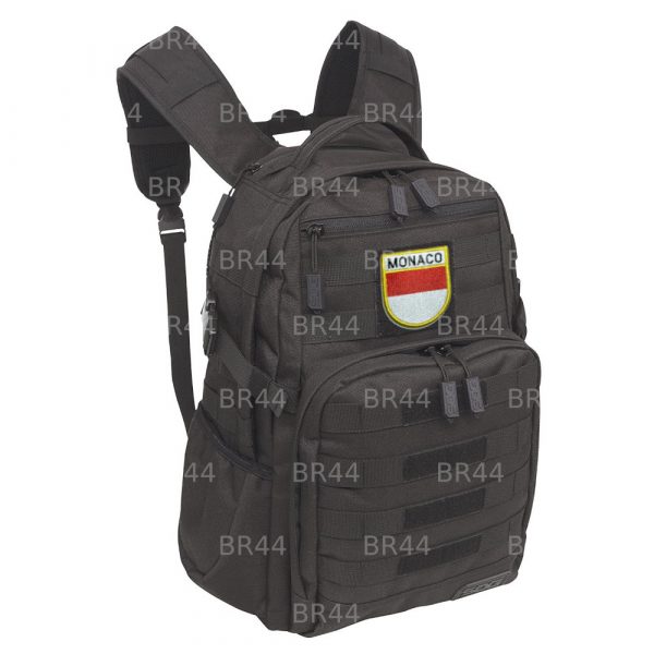 BP0212EV 01 Bandeira Mônaco Patch Bordada Fecho de Contato - Imagem 3