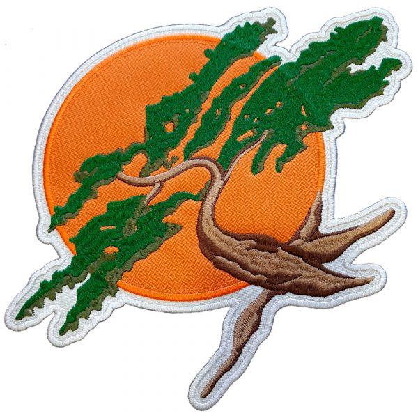 AM0245T 01 Karate Do Okinawa Japão Patch Bordado Para Kimono