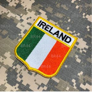 BEIN077 Bandeira Irlanda Patch Bordado Termo Adesivo