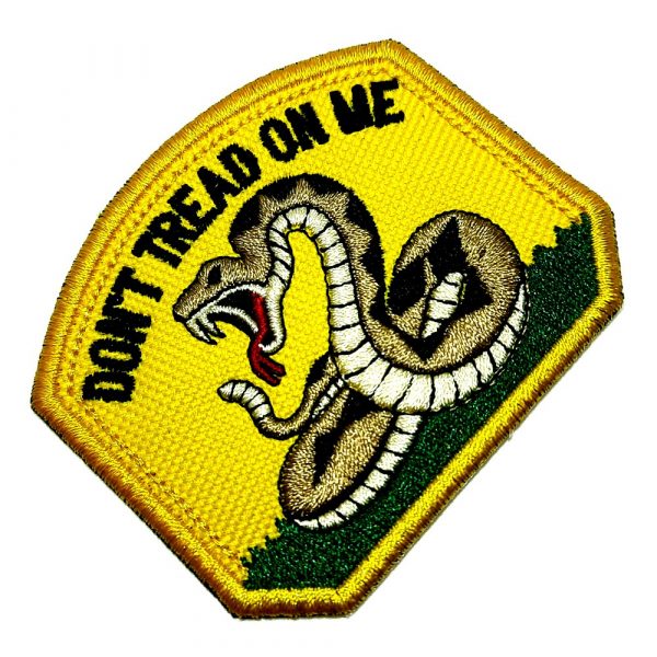 M0149T 01 Não Pise Em Mim Patch Bordado Termoadesivo Costura
