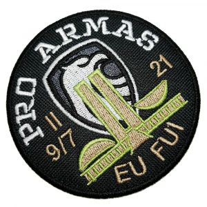 DPA007T 02 Pró Armas patch bordado passar a ferro ou costura