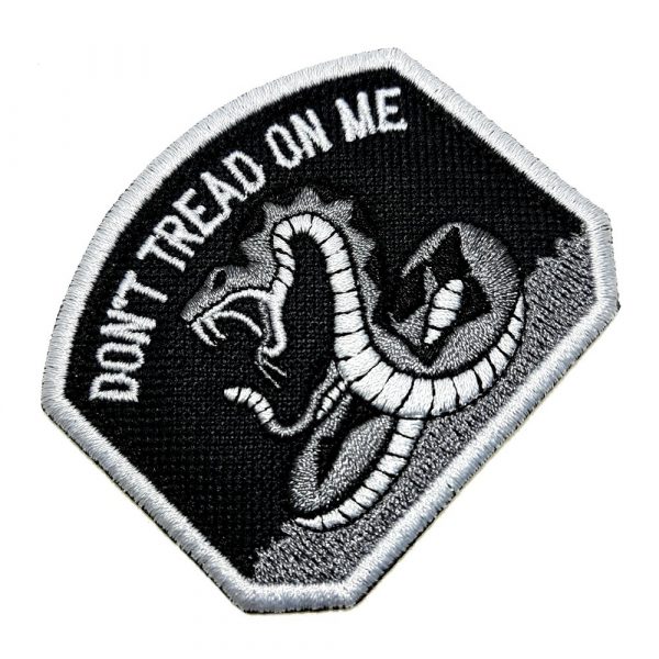 M0149T 02 Não Pise Em Mim Patch Bordado Termoadesivo Costura