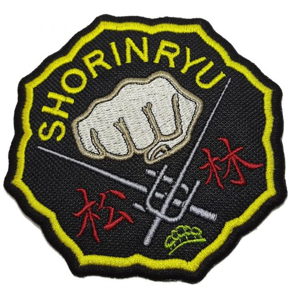 AM0251T 21 Karate Do Patch Bordado fixa com ferro ou costura
