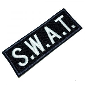 M0109T02 SWAT Patch Bordado Termoadesivo Costura