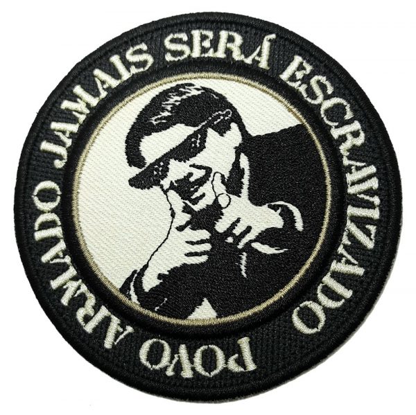 M0152V 03 Pró Armas Bolsonaro patch bordado Fecho de Contato
