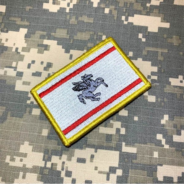 BE0229V 01 Bandeira Toscana Patch Bordada Fecho Contato - Imagem 2