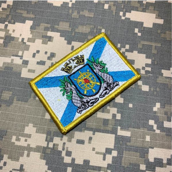 BE0417V 01 Bandeira Guanabara Bordada Fecho Contato - Imagem 2