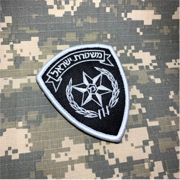 M0028V01 Israel Patch Bordado Com Fecho De Contato Gancho - Imagem 3