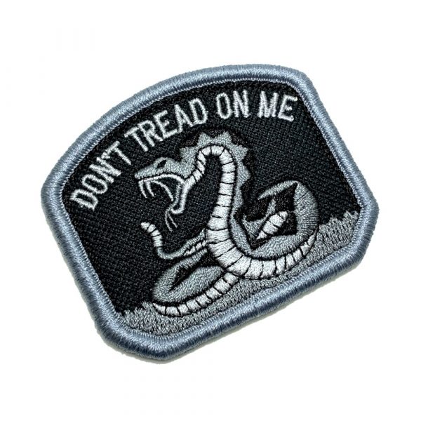 M0149V02 Don't Tread On Me Patch Bordado Com Fecho Contato