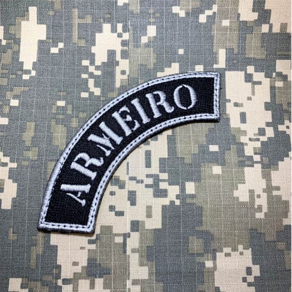 M0156V02 Armeiro Patch Bordado Fecho Contato Gancho - Imagem 2