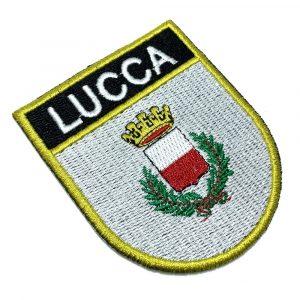 BC0238ET01 Bandeira Lucca Patch Bordado Termo Adesivo