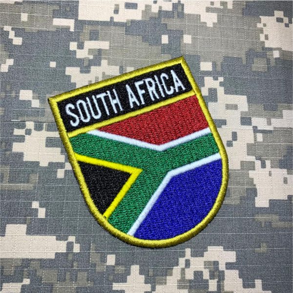 BP0021ET 01 Bandeira África do Sul Bordada Termo Adesivo - Imagem 2