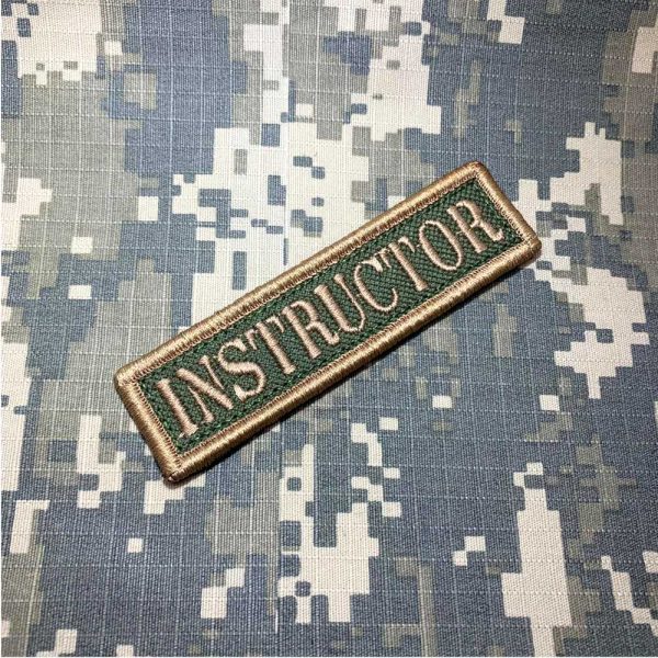 M0144V03 Instructor Patch Bordado Fecho Contato - Imagem 2