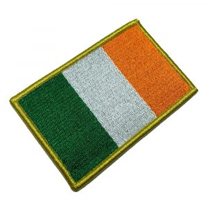 BP0059V21 Bandeira Irlanda Patch Bordado Fecho Contato