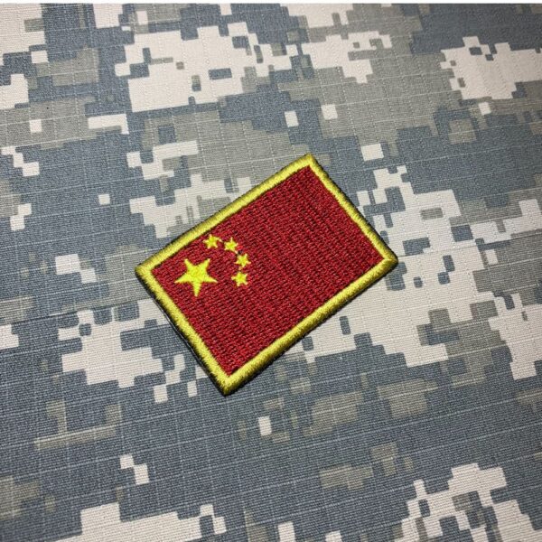 BP0195T11 Bandeira China Patch Bordado Termo Adesivo - Imagem 2