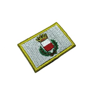 BC0238T11 Bandeira Lucca Patch Bordado Termo Adesivo